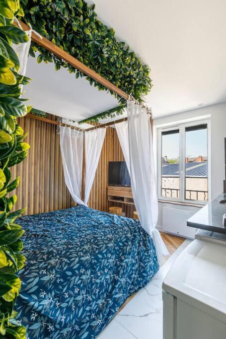 Apartamento Proche Paris - Style Bali 350 M Gare Mantes Exterior foto